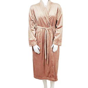 Women's Plus Size Velour Bathrobe